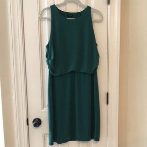 NEARLY NEW ANN TAYLOR DRESS; SIZE L